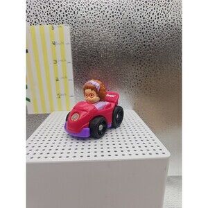 Fisher Price Little People Wheelies Town Girl Mom Pink Purple Driving Pick One